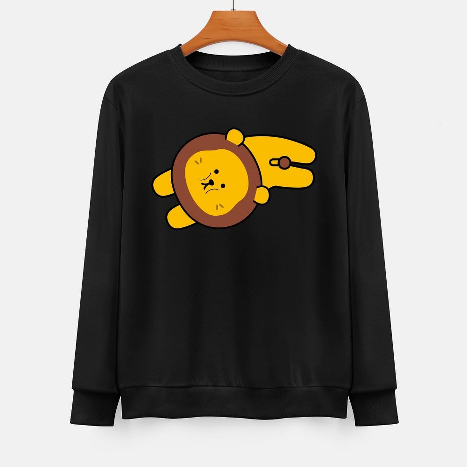 Front Patterned Long Sleeve TopEco-Conscious Chill